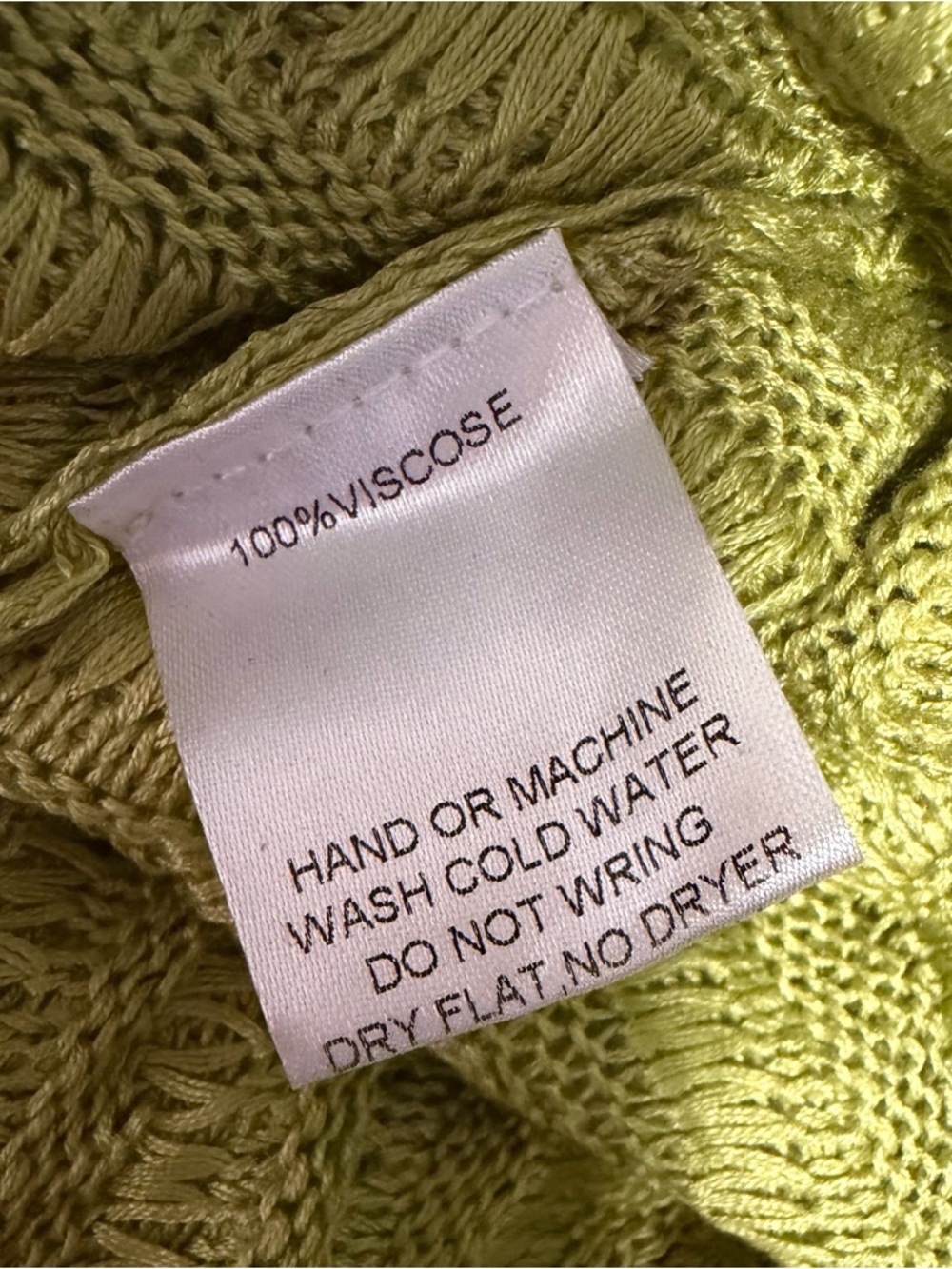 Blanc Elegant Lime Green Knit Dress - Picture 6 of 6